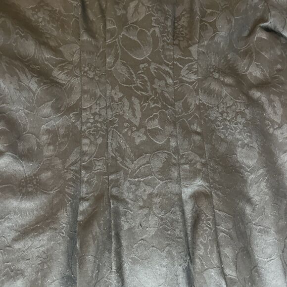 Vintage 90’s Susan Apple Suit Jacket Women’s 4 Black Lined Formal Fitted Button - Picture 10 of 13